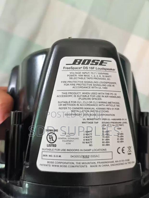 Black Color Bose Ds16f Ceiling Speaker · Photo 4
