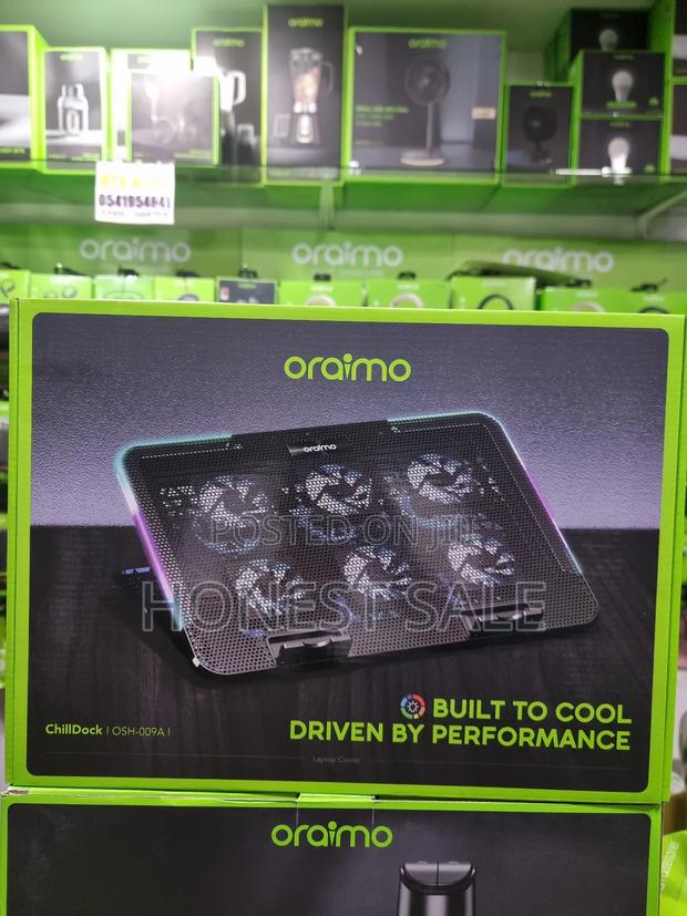 Oraimo Chilldock Dual USB Ports Laptop Cooler · Photo 1