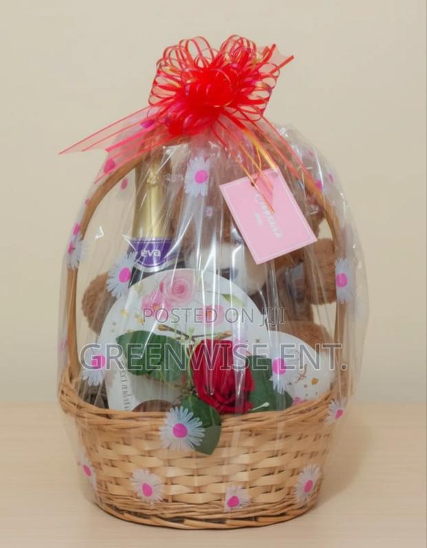 Thoughtful Celebration Gift Basket With Teddy Bear & Sparkling Wine · Photo 3