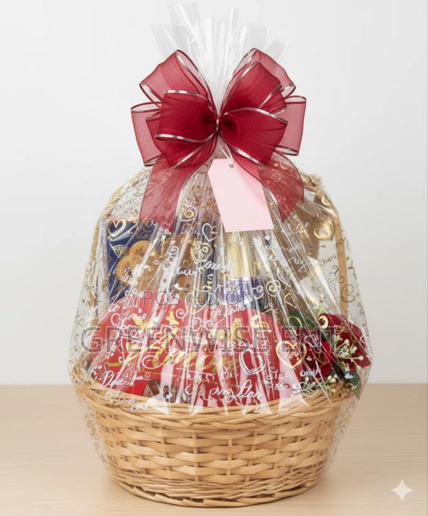 Romantic Red Ribbon Love Hamper - The Ultimate Gift Of Affection · Photo 1