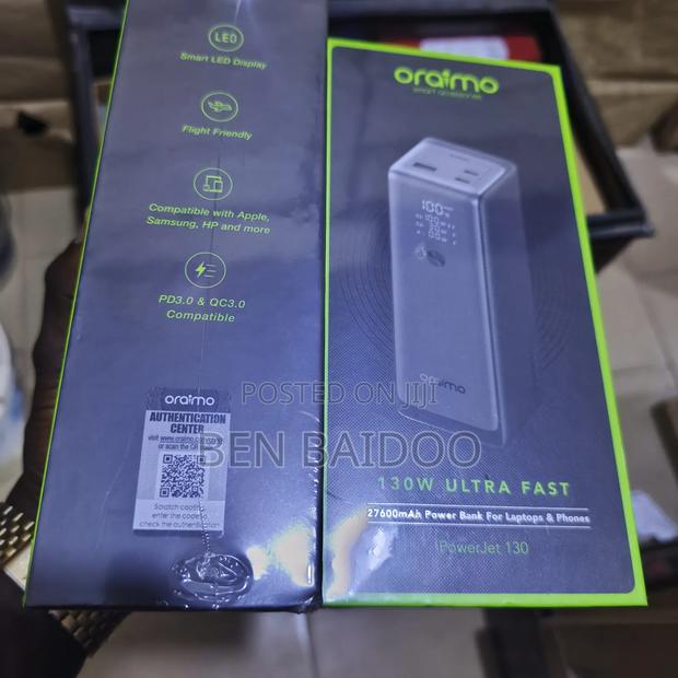 Oraimo Powerjet for Laptop, Phones and Accessories (Ultra Fast) · Photo 1
