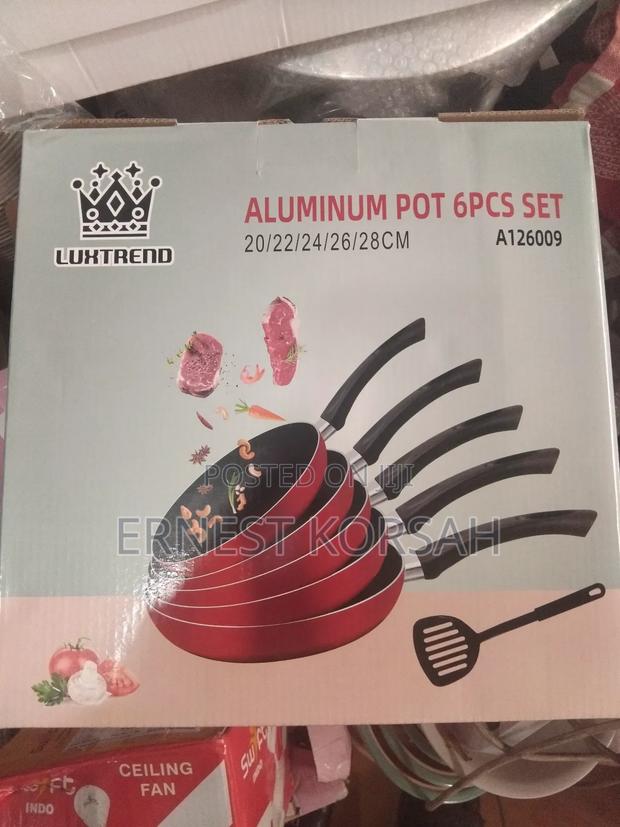 6pcs Aluminium Non Stick Frying Pan Set · Photo 1
