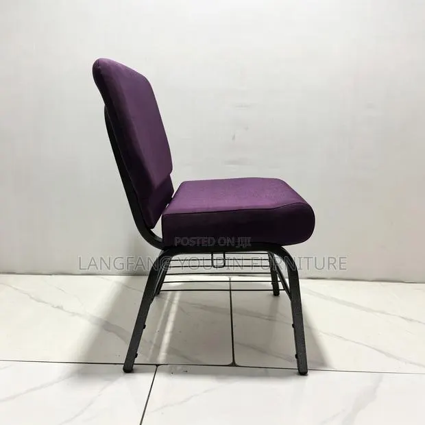 Affordable Church Chairs, Durable, Various Fabric Colours · Photo 1