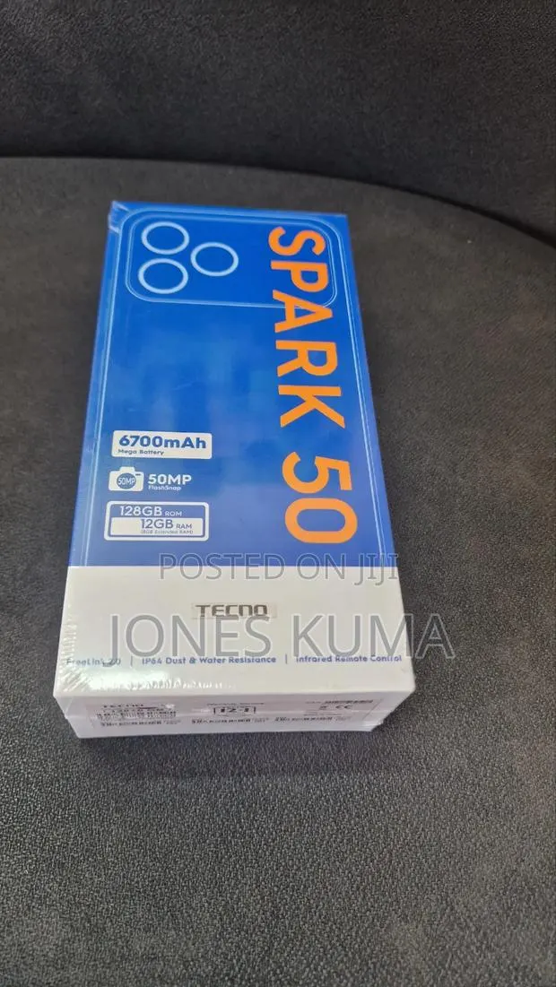 New Tecno Spark 50 128 GB Black · Photo 1