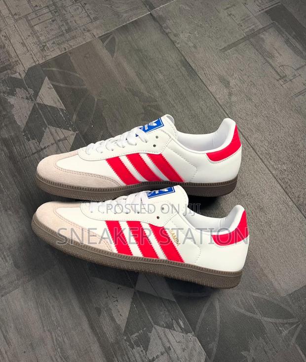 Adidas Samba White/Red · Photo 1