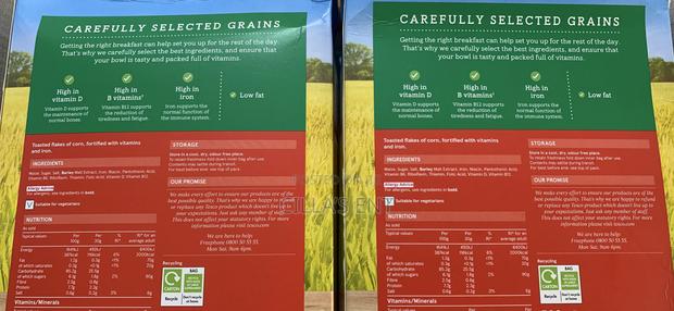 Tesco Cornflakes · Photo 2