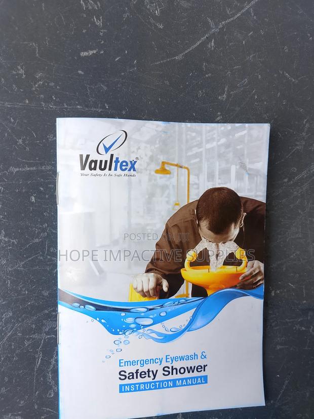 Vaultex Emergency Eye Wash Station<>Stainless Steel. · Photo 8