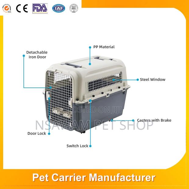 Plastic Travel Crate · Photo 3