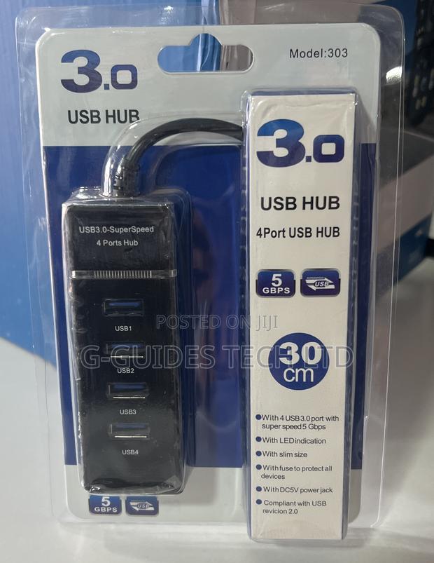 4-Port Usb Hub, 4port 3.0 Usb Hub · Photo 1