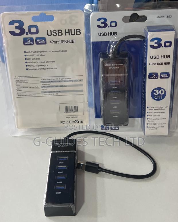 4-Port Usb Hub, 4port 3.0 Usb Hub · Photo 2