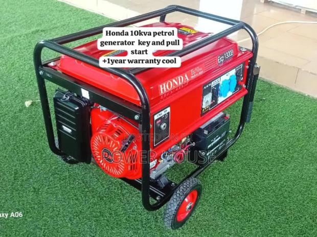 Volt Edge Honda Petrol 10kva Generator Silent Honda Petrol 13000watt · Photo 1