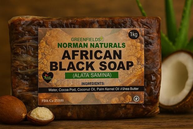 Black Soap 1kg Bars · Photo 1