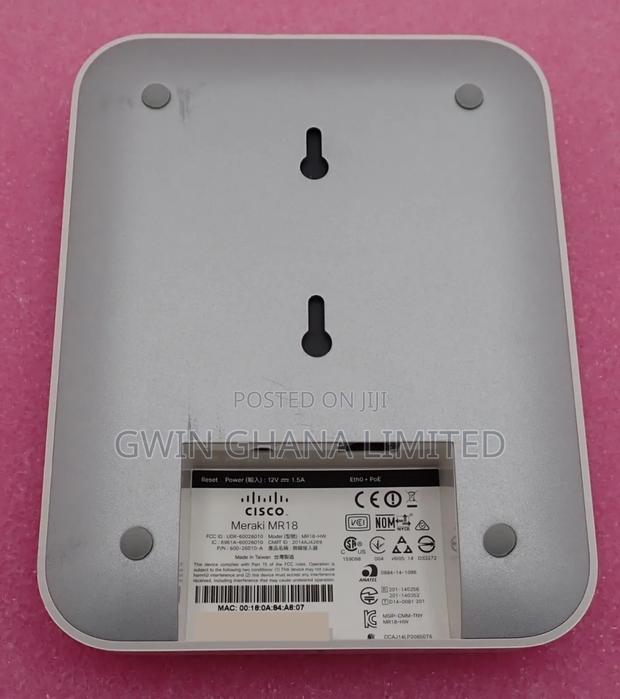 Cisco Meraki Mr18 Dual-Band Cloud-Managed Wireless Access Point(Poe). · Photo 2