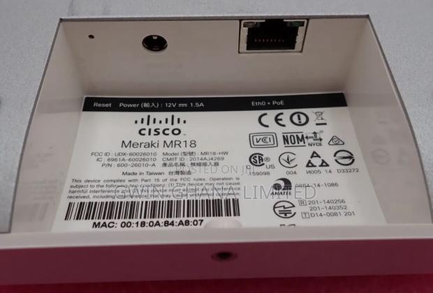 Cisco Meraki Mr18 Dual-Band Cloud-Managed Wireless Access Point(Poe). · Photo 3