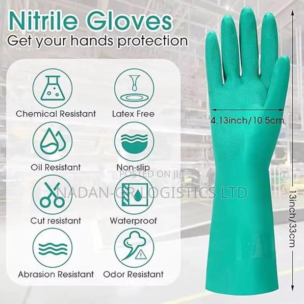 Nitrile Gloves ( Green) · Photo 1