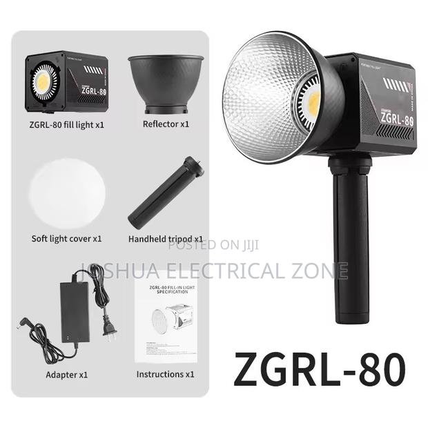 80w Led Video Light With Built-in Rechargeable Battery And Adjustable · Photo 2