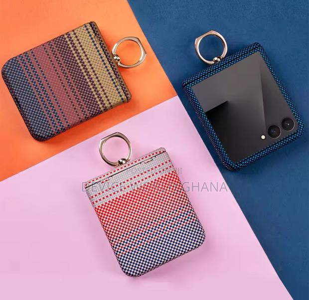 Nez Fiber Full Protection Case for Samsung Z Flip 7 · Photo 1