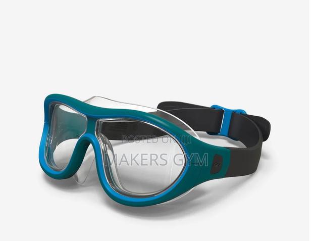 Swimdow Swim Mask, Size S - Blue Yellow · Photo 3