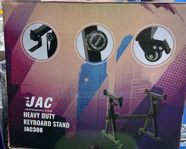 Jac Heavy Duty Keyboard Stand (Adjustable) · Photo 1