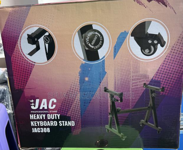 Jac Heavy Duty Keyboard Stand (Adjustable) · Photo 3