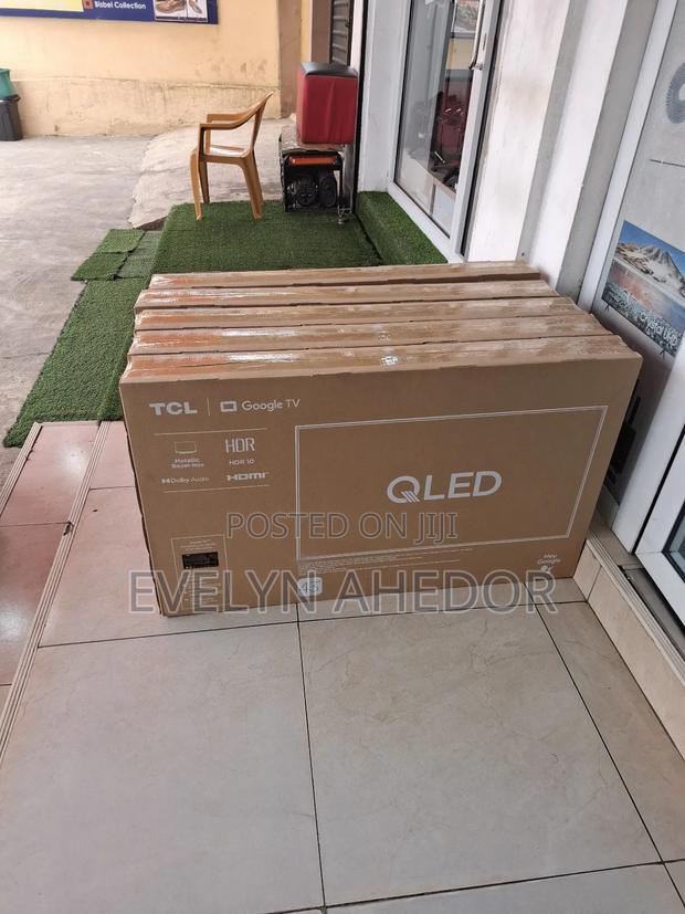 Affordable TCL Qled 43inches TV Smart Google TV Brand New for Sale · Photo 1