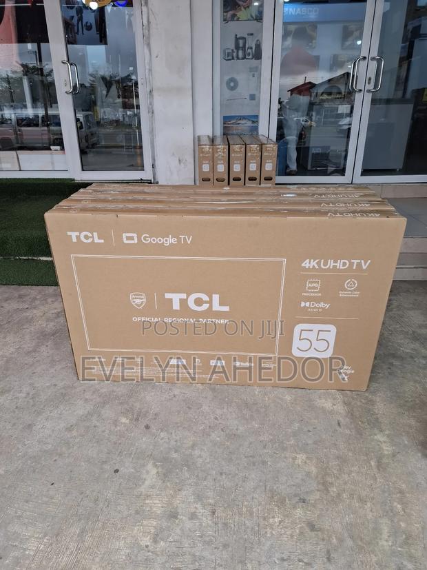 TCL Google TV Uhd Available Brand New 55 Inches for Sale · Photo 1
