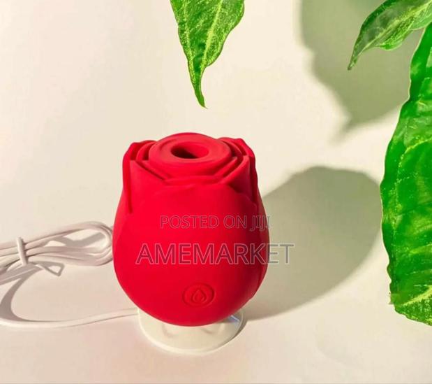 Red Rose Vibrator. Tongue Licking Oral Nipple Clit Sucking · Photo 1