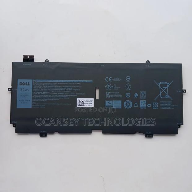Original Dell 52twh Battery For Xps 13 7390 2-in-1 Series Notebook · Photo 1