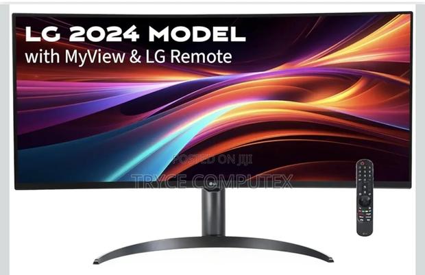 Lg 34" Curved Smart With Built-in Speaker · Photo 1