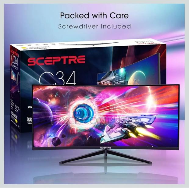 Sceptre 34-Inch 180hz Curved Ultrawide WQHD Monitor · Photo 2