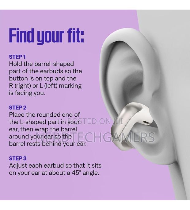 Bose Ultra Open Bluetooth Earbuds, True Wireless Earbuds · Photo 4
