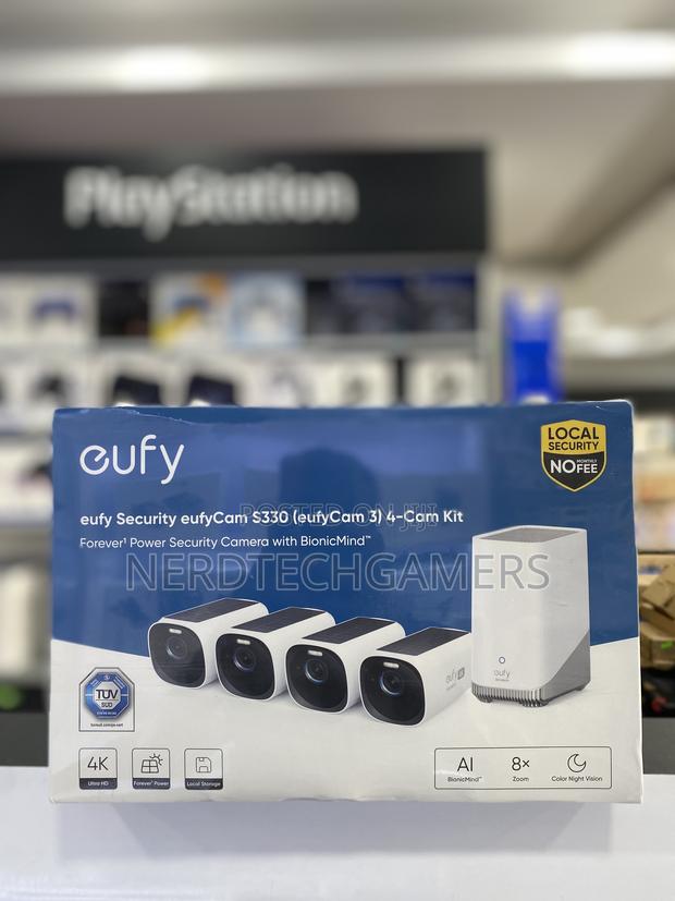 Eufy Security S330 (Eufycam 3) 4-Cam Kit,Camera Outdoor Wireless · Photo 1