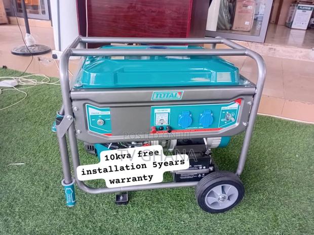 Total 10kva Petrol Generator – Perfect for Shop, Office Events · Photo 1