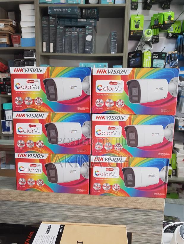 Hikvision 2mp Colorvu 2 Way Audio Ip Camera Ds-2cd1027g2h-Liuf/SRB · Photo 1