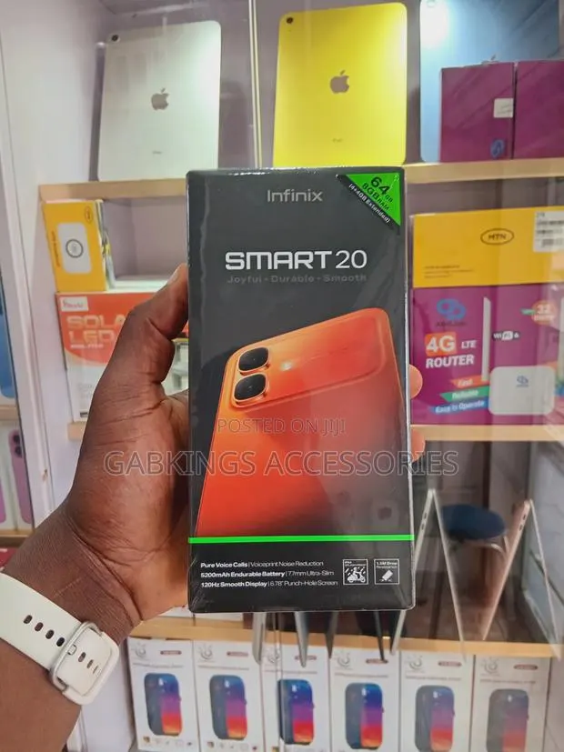 New Infinix Smart 20 128 GB Black · Photo 1