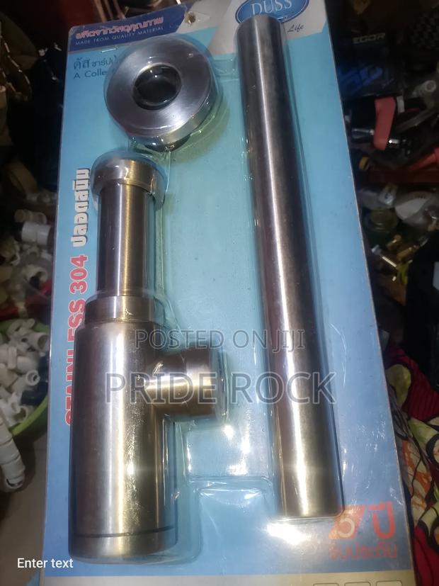 Stainless Steel Bottle Trap, Basin Metal Waste, Sink Waste · Photo 2
