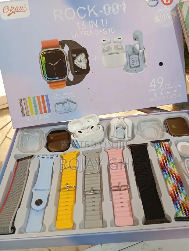 Rock-001 Smart Watch Combo for Couples With 2 Smart Watches, 2 Airpods · Photo 5