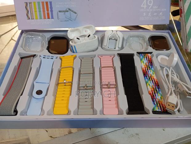 Rock-001 Smart Watch Combo for Couples With 2 Smart Watches, 2 Airpods · Photo 6
