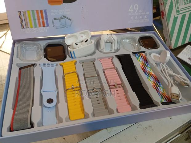 Rock-001 Smart Watch Combo for Couples With 2 Smart Watches, 2 Airpods · Photo 7