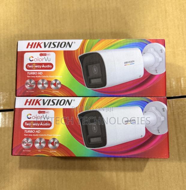 Hikvision 2mp Two Way Audio Full-Color Bullet Camera Ds-2ce10df0t-LPTS · Photo 2