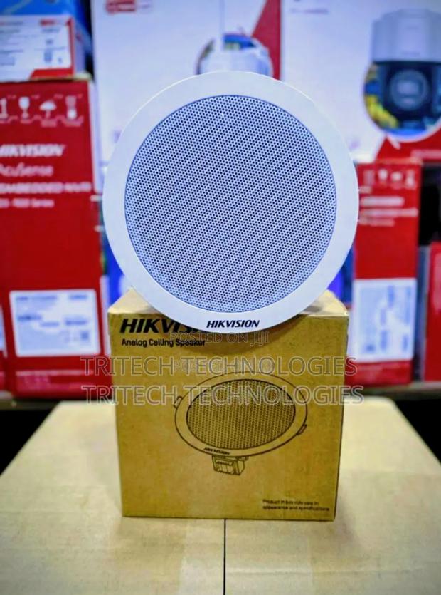 Hikvision Analog Ceiling Speaker Ds-qae0206g1-v 6w · Photo 1