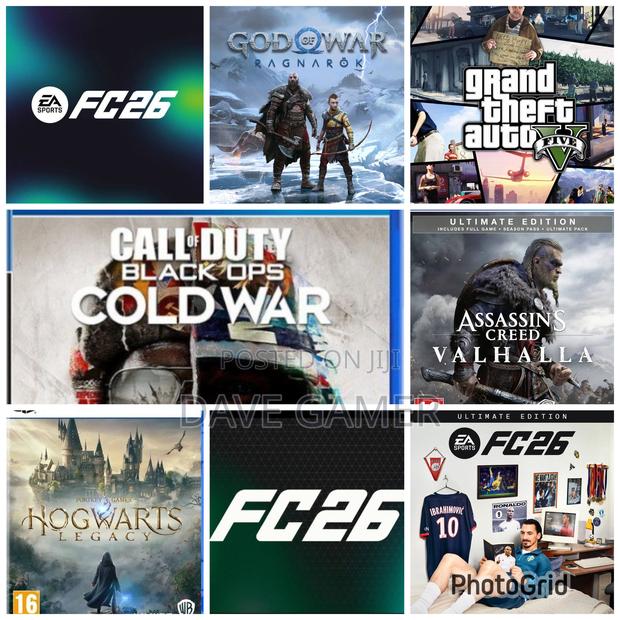 5 Ps4 Offline Games (Package) - Hard Core Games · Photo 1