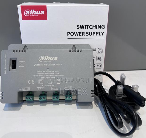 Dahua 4ch Power Supply Switch 5a Dh-Pfm344d-4ch · Photo 1