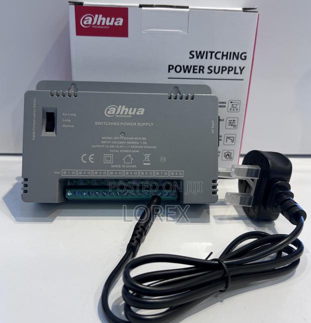 Dahua 8ch Power Supply Switch 10a Pfm344d-8ch · Photo 2