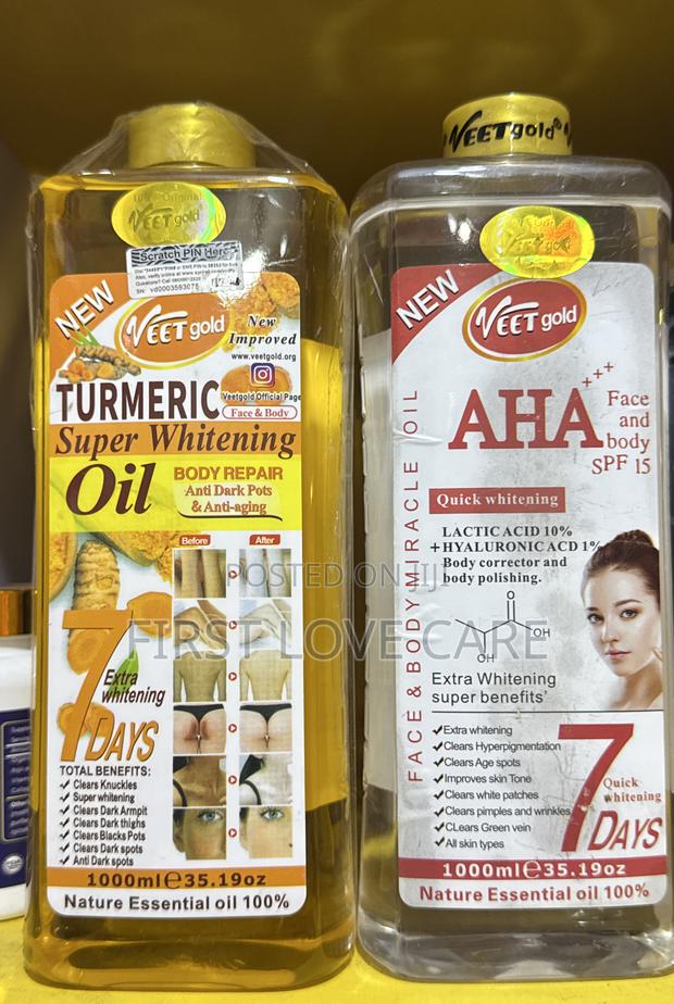 Veet Gold Turmeric Super Whitening Oil · Photo 2