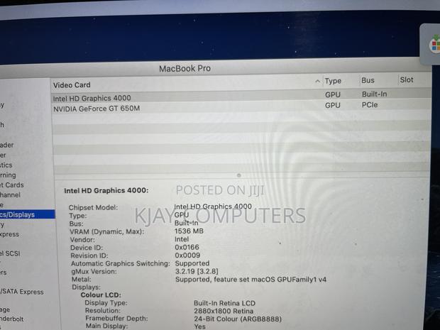 Laptop Apple MacBook Pro 2012 8GB Intel Core i7 SSD 256GB · Photo 7