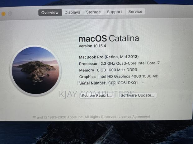 Laptop Apple MacBook Pro 2012 8GB Intel Core i7 SSD 256GB · Photo 5