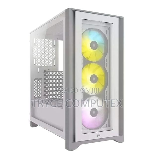 Corsair Icue 4000x RGB Tempered Glass Mid-Tower Atx Pc Case · Photo 1