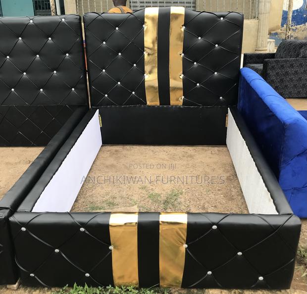 Gold Leave Bed Design (Cash in Delivery) · Photo 1