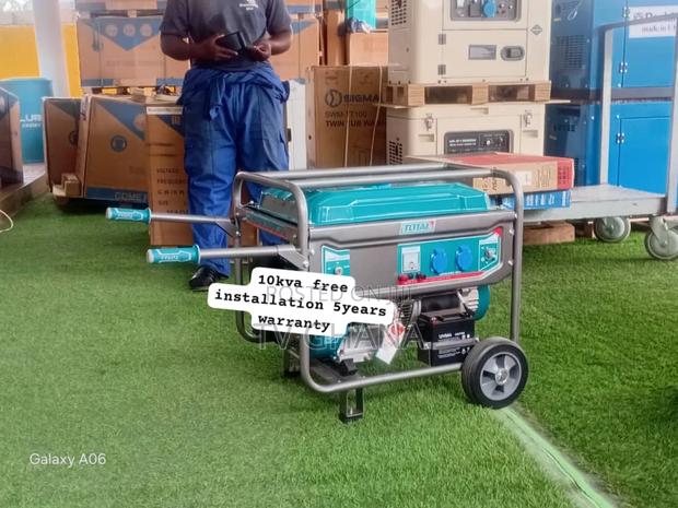Strong Total 10kva Petrol Generator – Built for Heavy Loads · Photo 1